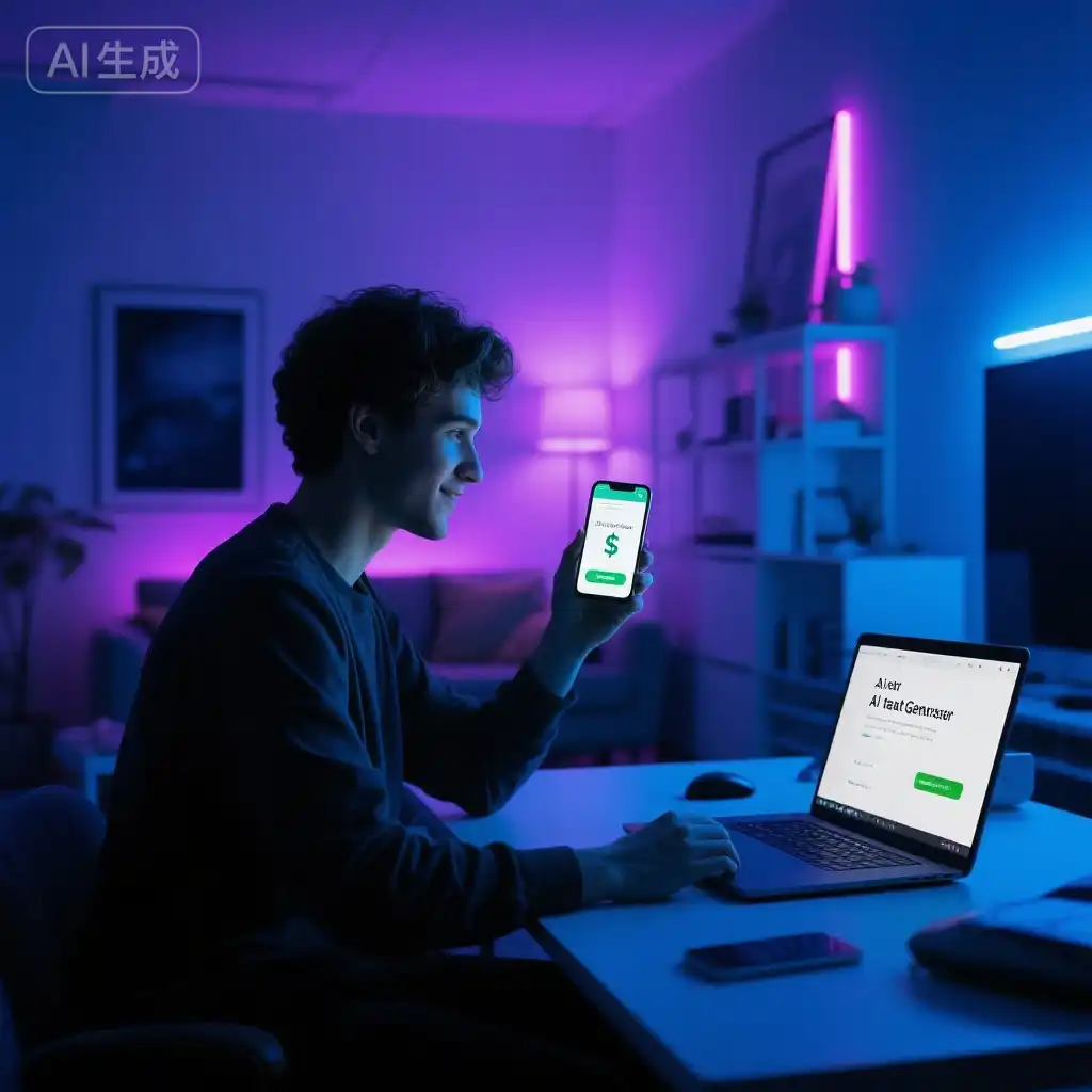 我靠AI写作偷偷月入2万：0成本私域接单，2026年最稳副业