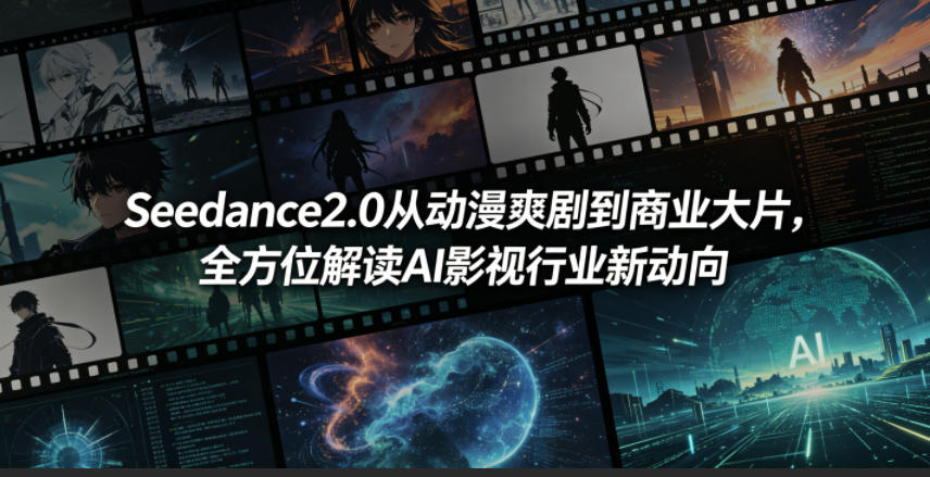 Seedance2.0从动漫爽剧到商业大片，全方位解读AI影视行业新动向-白蛇网